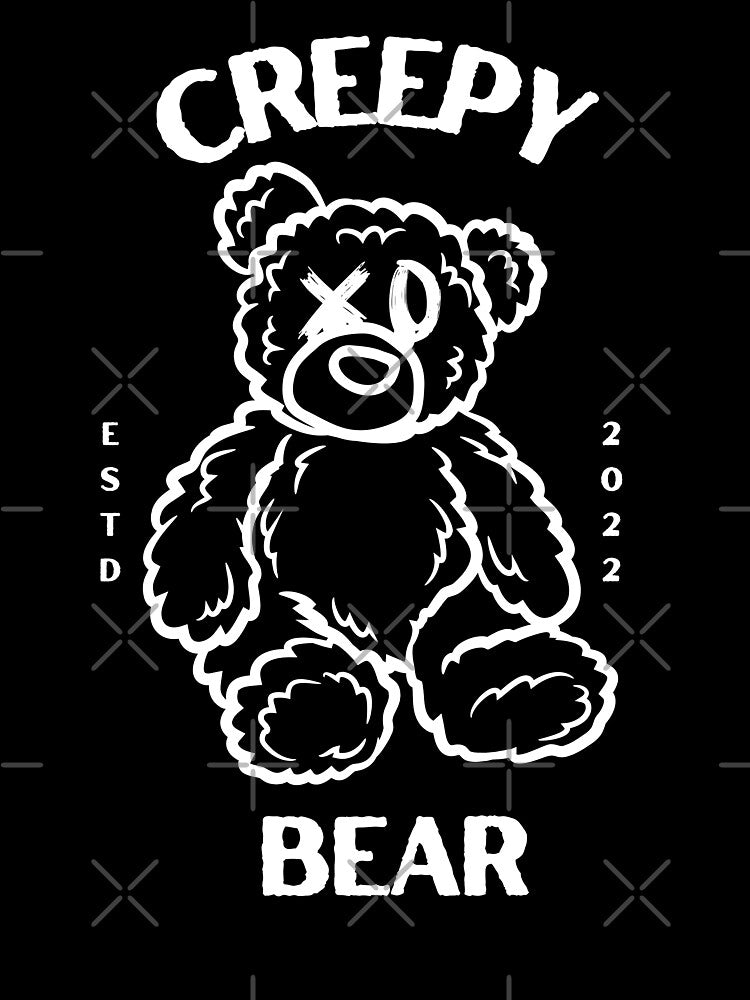 zombie creepy kawaii teddy bear by Artsbyhash