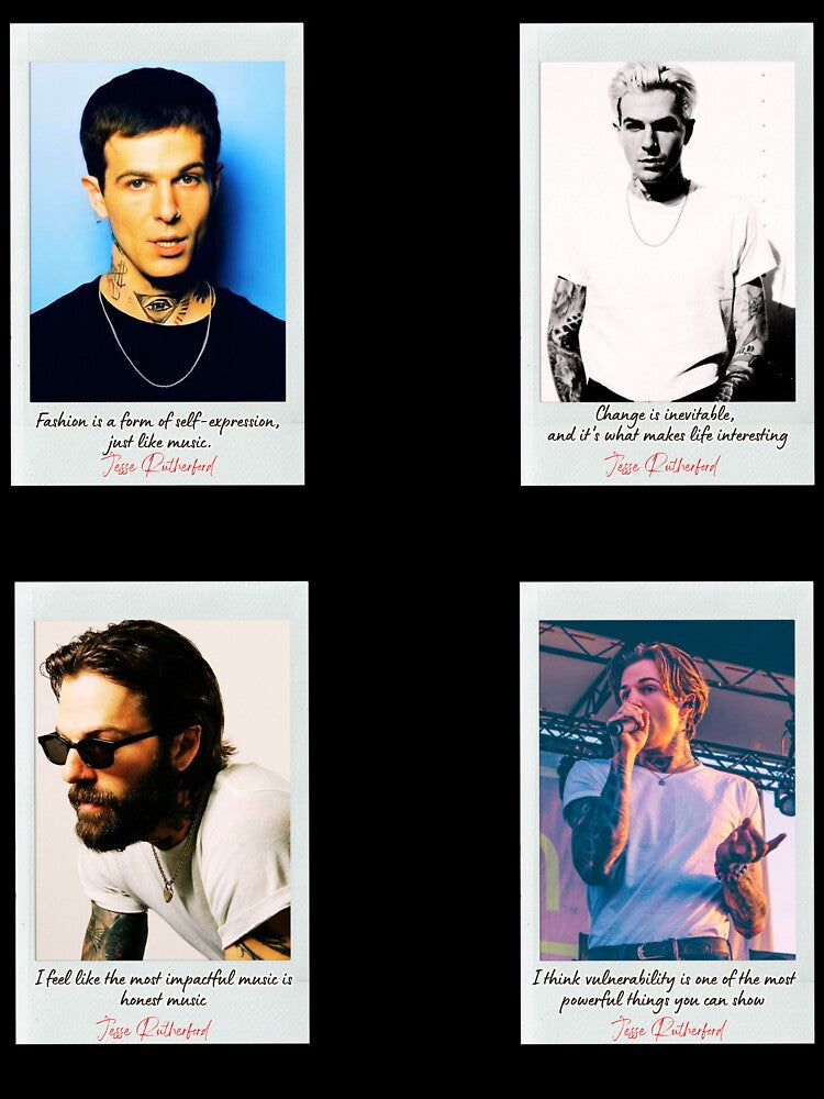 Jesse Rutherford HD Sticker Set / T Shirt by Designsleashed