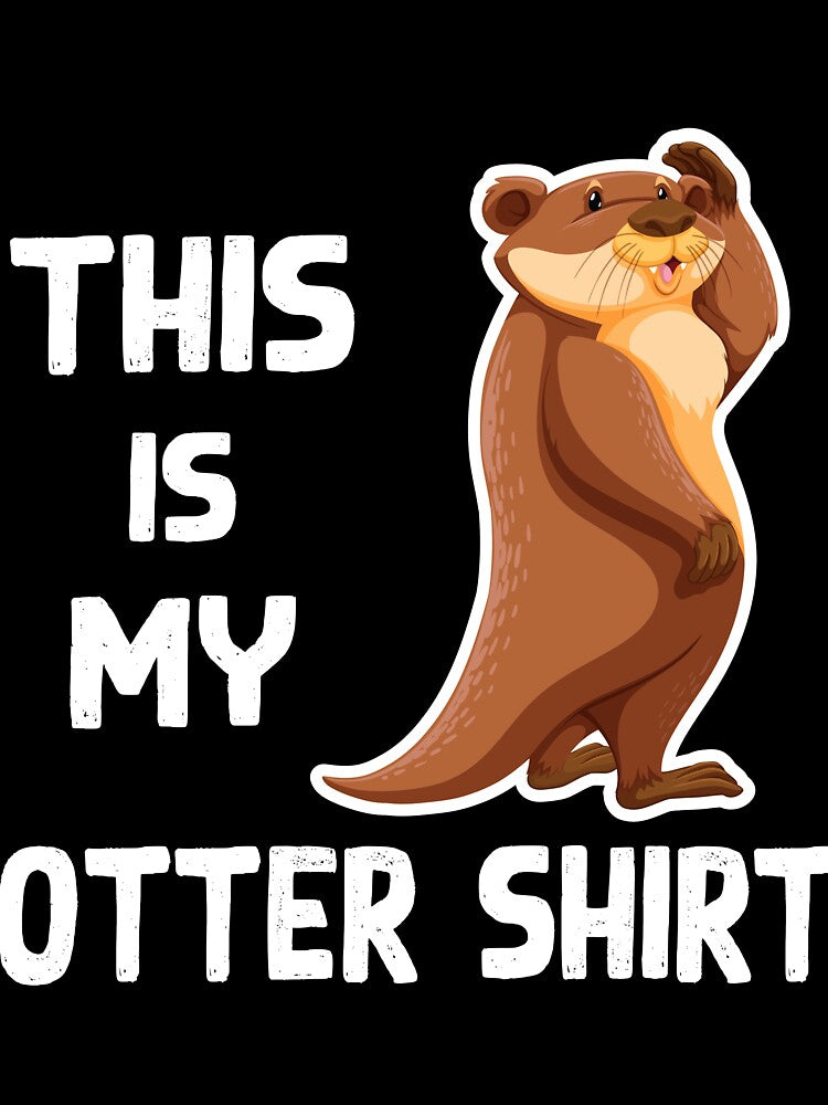 The funny otter shirt by Imutobi