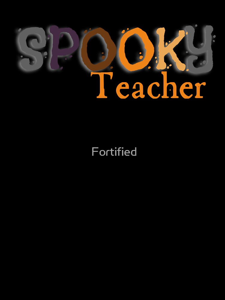 Trick or Teach, Halloween Teacher, Elementary School Teacher, Teacher Gift, Teacher Halloween, School Halloween Party design by Fortified