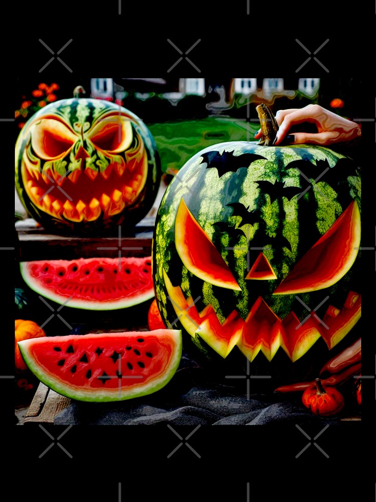 Halloween the Watermelon evil or not series by Helios Be. Lavsh