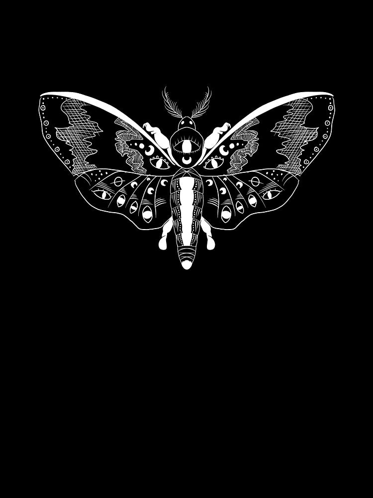 All-Seeing Moth by Rosebrush