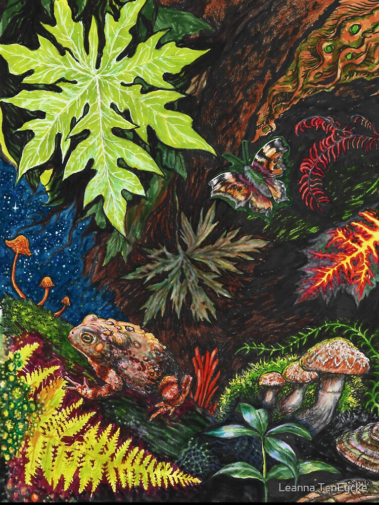 Life of the Forest by Leanna TenEycke Art