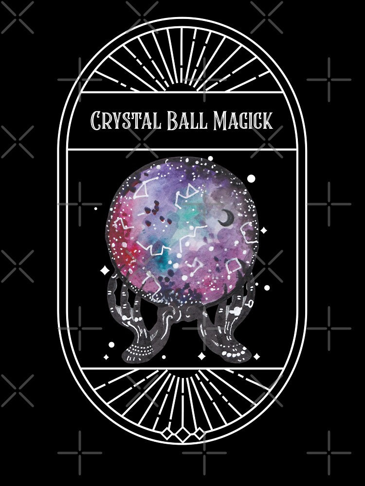 Colorful Crystal Ball Magick by darknessjeff86