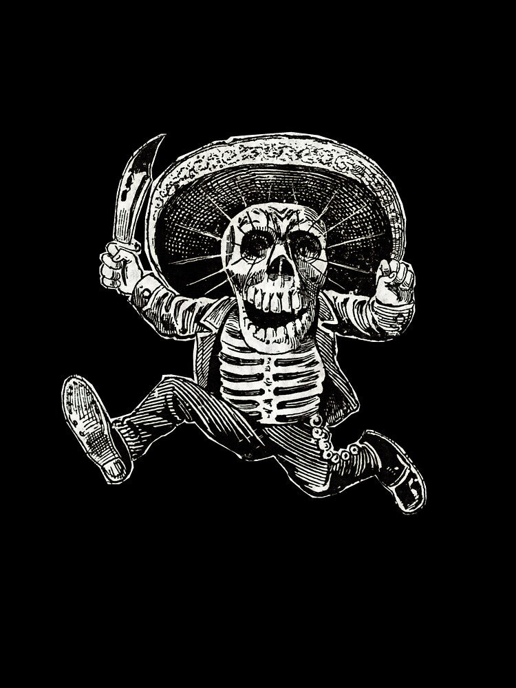 Jose Guadalupe Posada Day of the Dead Illustration by AntiquusForma