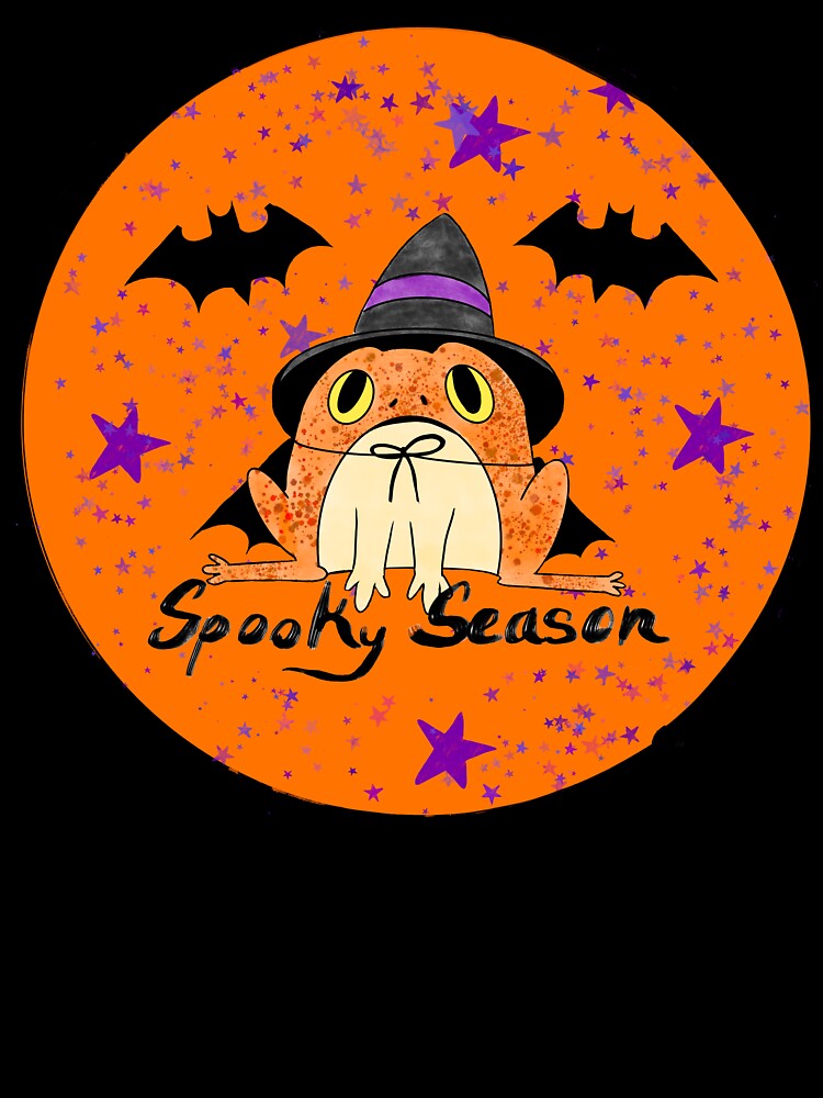Spooky Season Frog by fooxdoog