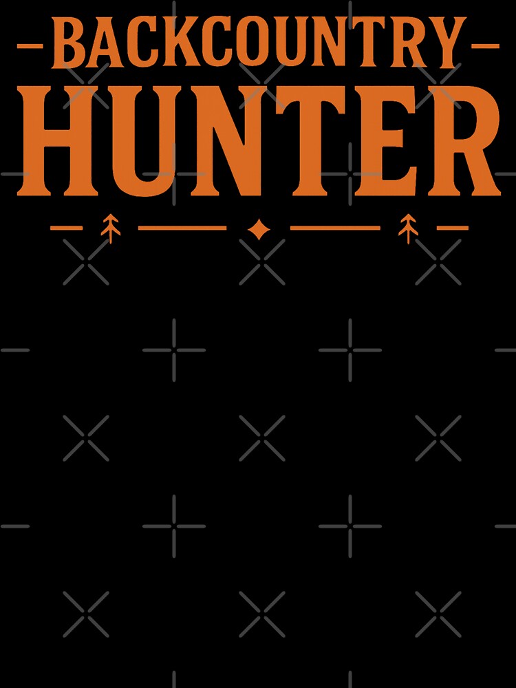 Backcountry Hunter Vintage Hunting T-Shirt Retro Outdoor Hunting Graphic by SaDesign99