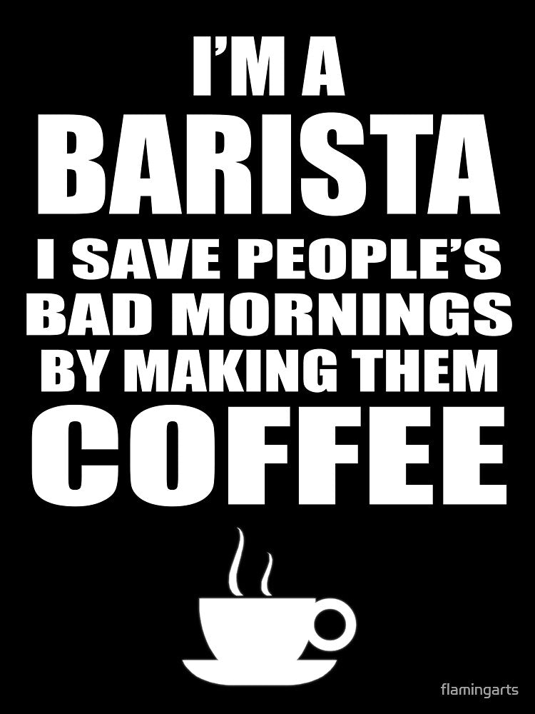 I'M A BARISTA I SAVED PEOPLE'S BAD MORNINGS BY MAKING THEM COFFEE by flamingarts