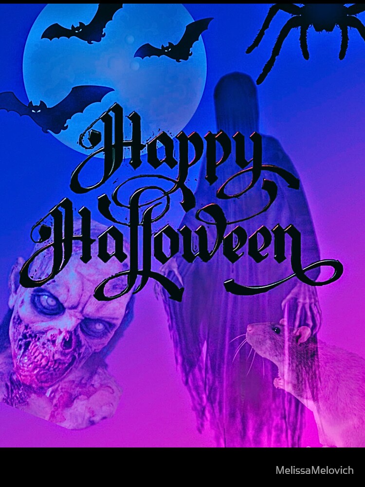 Enchanting Halloween Art: A Spooky and Aesthetic Design by MelissaMelovich