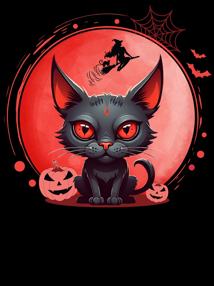 Mysterious Halloween Cat by MALIKABO