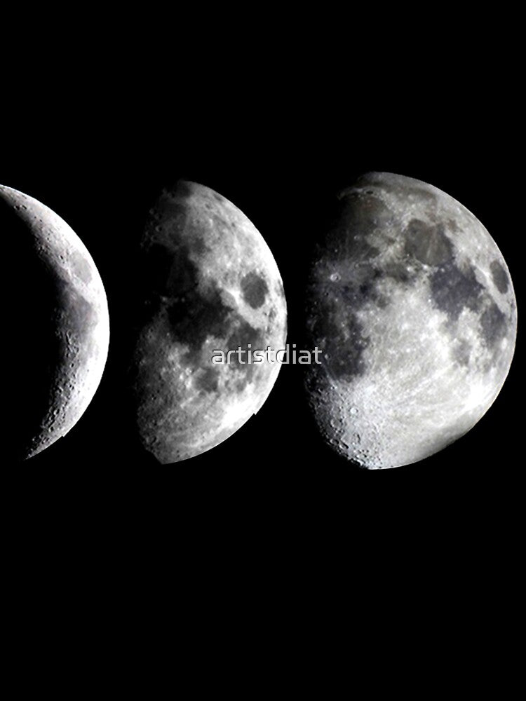 Waxing Moon by artistdiat