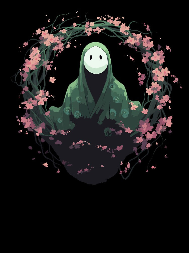 Forest Ghost Spooky Anime Halloween Cherry Blossom Flower by PiggyBoxer