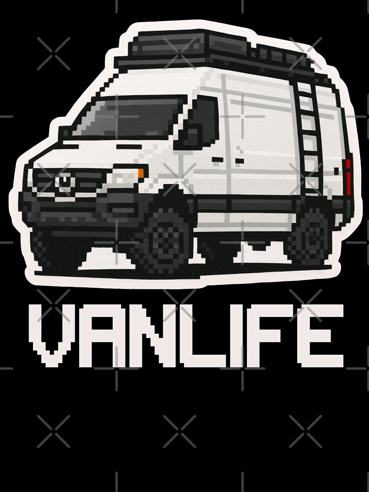 Mercedes sprinter vanlife 8bit by VANLIFE.