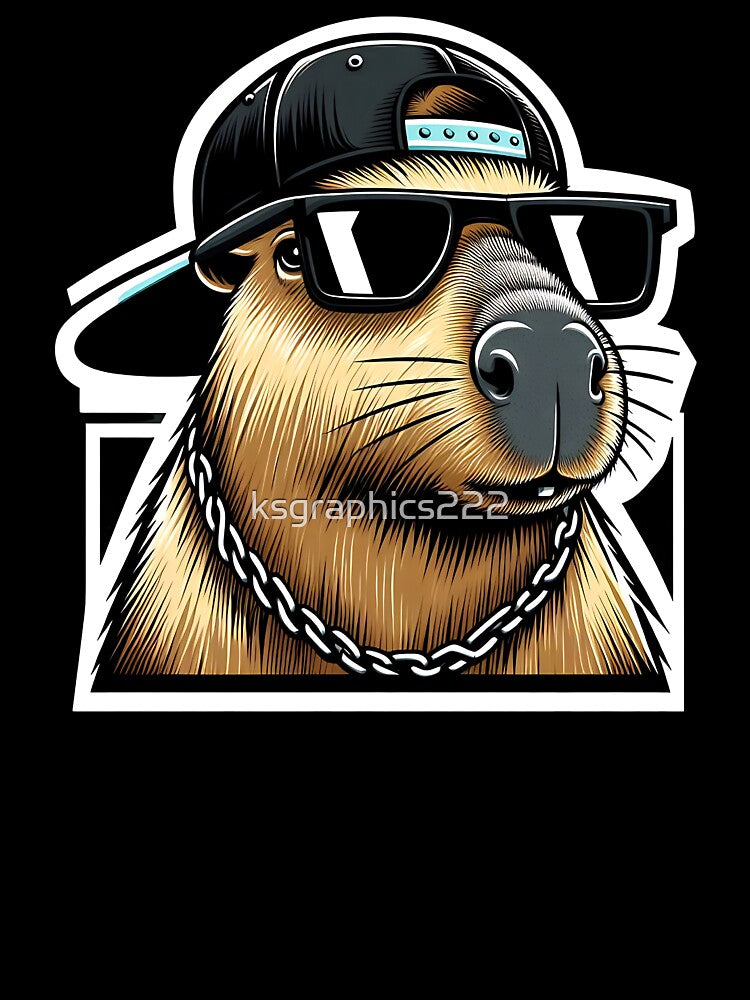 Capybara Art #44 | Capybara Lovers by ksgraphics222