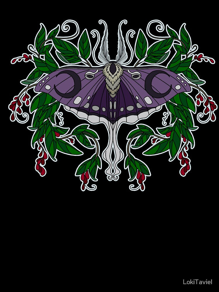 Lunar Moth by Chaos Bound Designs
