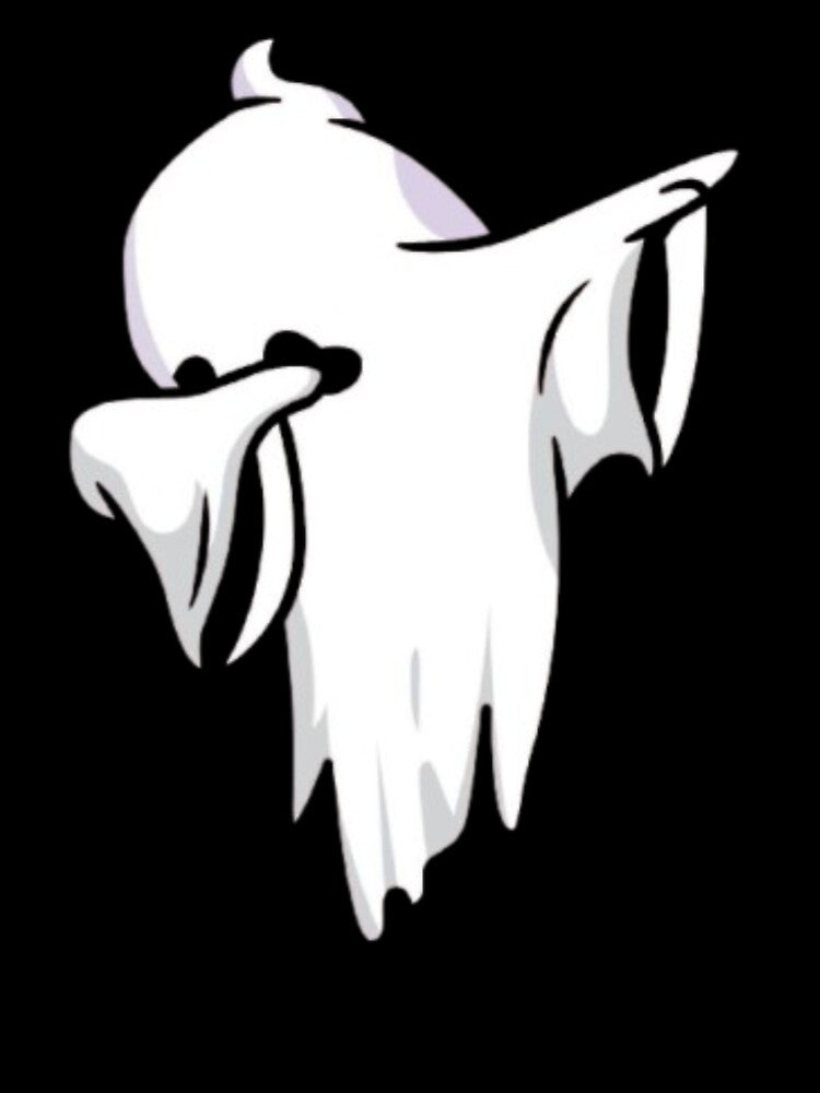 Cute Dabbing Ghost by BlueHillsJanot