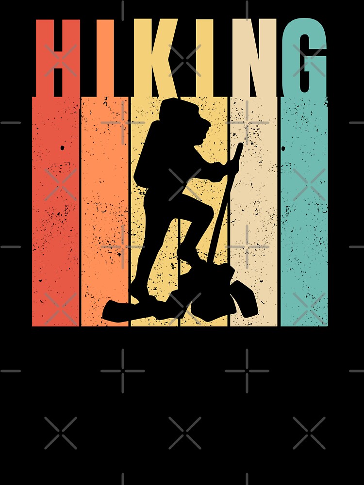 Retro Hiking, Vintage Hiking by LaughingHorseCo