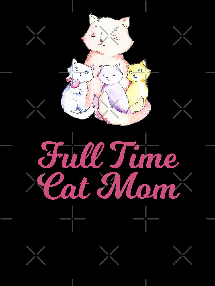 Full Time Cat Mom by Albatrozz