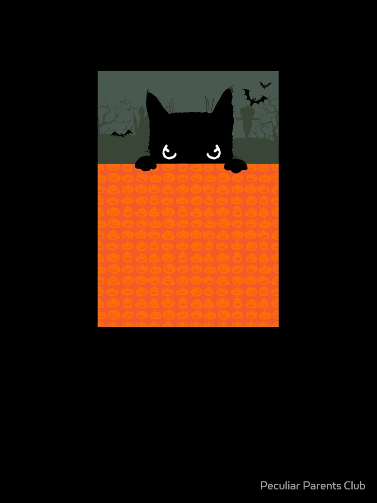 Peek a Boo - Black Cats & Spooky Bats by Peculiar Parents Club
