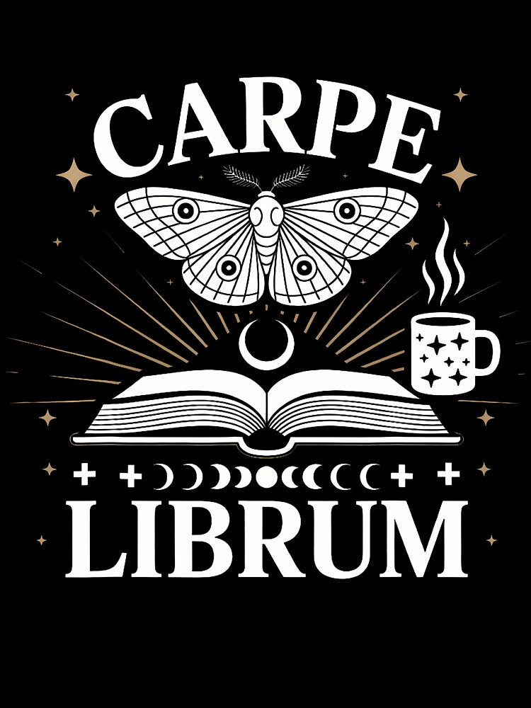 Carpe Librum Book Lover Cozy Vibes Fall Reading by KathleenEliza
