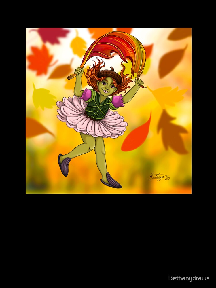 Fall Fairy by Bethanydraws