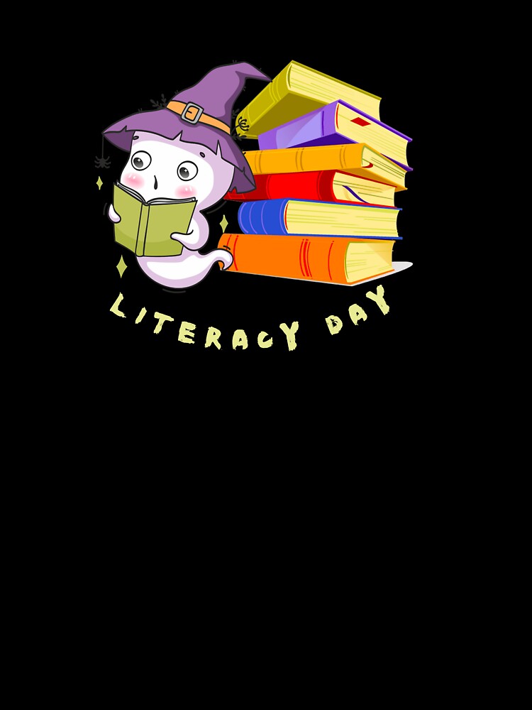 Cute Ghost Book Reading by GlobalHunt