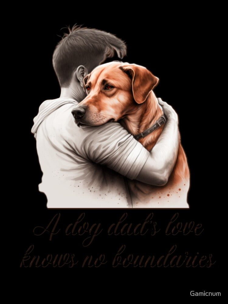 A dog Dad's Love Knows no Boundaries by Gamicnum