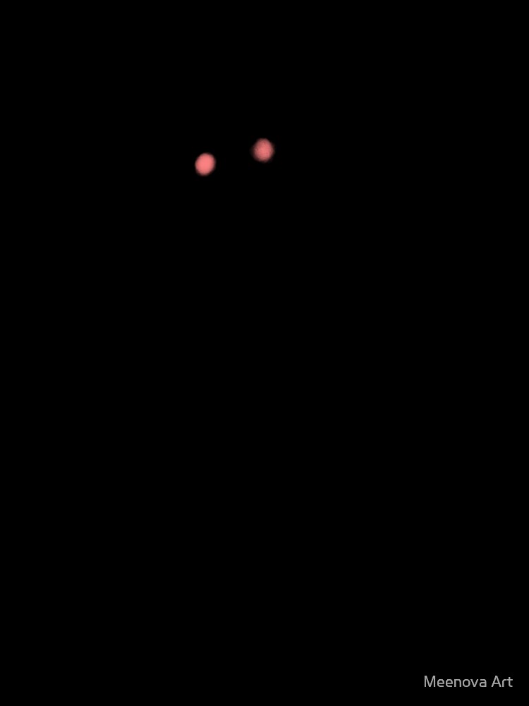 Cute Blushing Ghost Saying Hi by Meenova Art