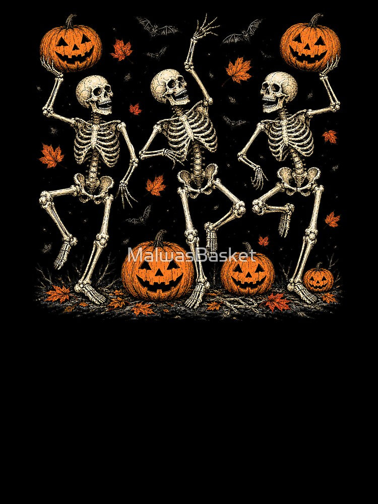 Halloween Skeleton Bone to Party, Funny Horror Shirt by MalwasBasket