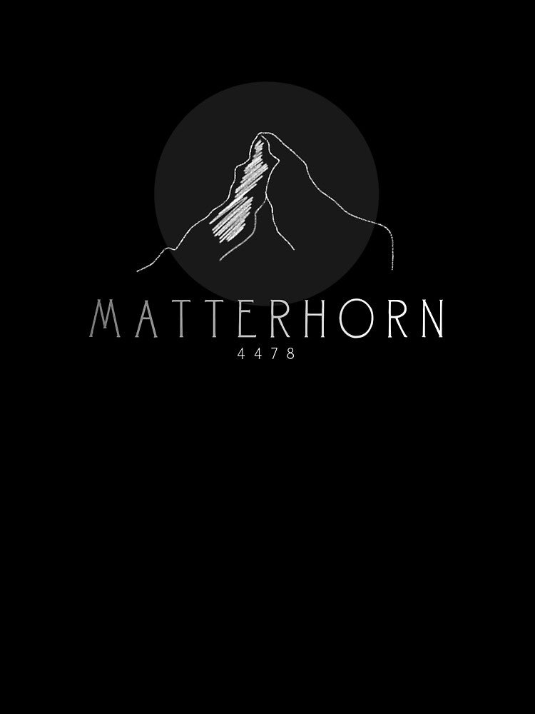 Matterhorn Alps Hikers Mountaineering by AOCreativeProd