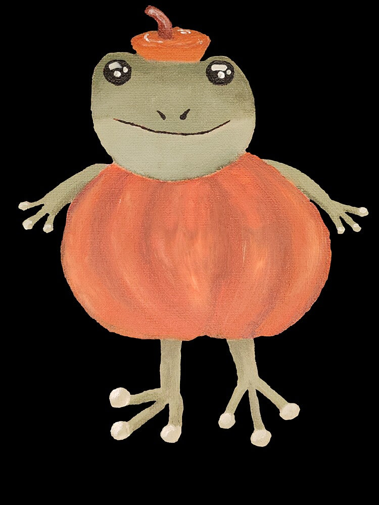 Pumpkin frog by jankta