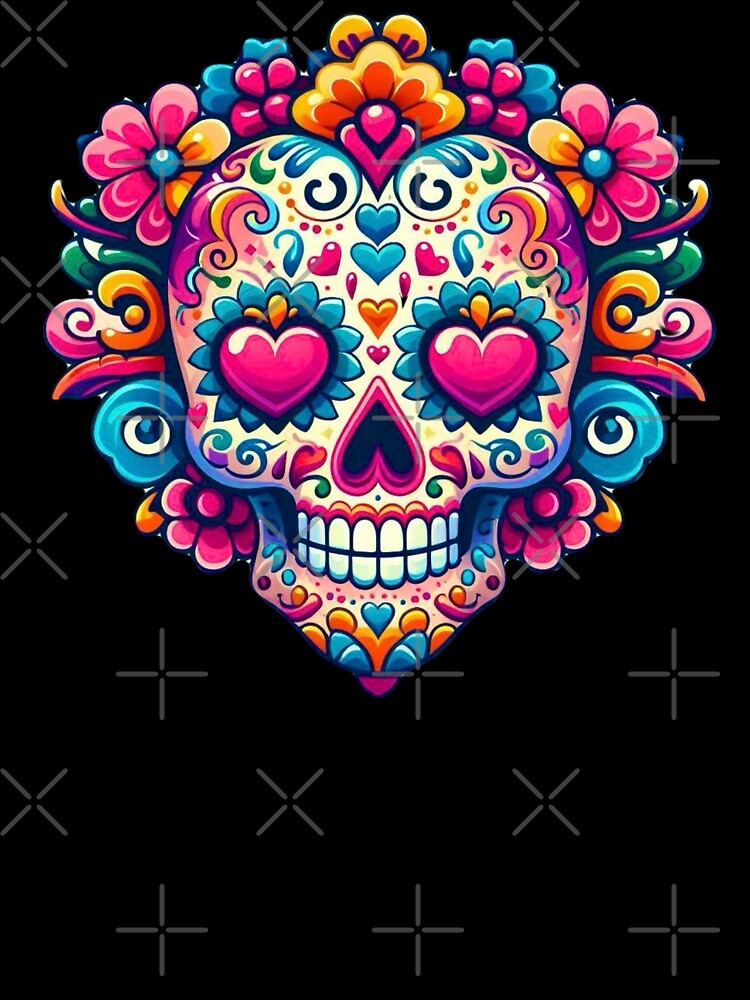 Sugar Skull - Day of the Dead by Myra365Art