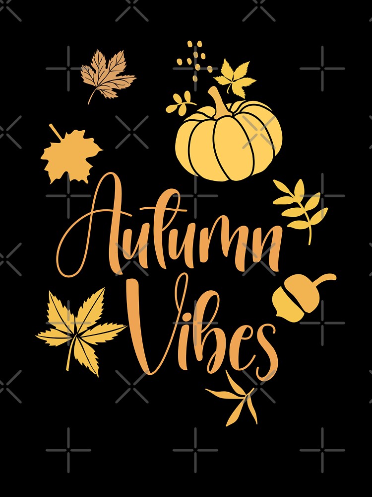 Autumn Vibes – Cozy Pumpkin & Fall Leaves Design by TheBeeKindSpace