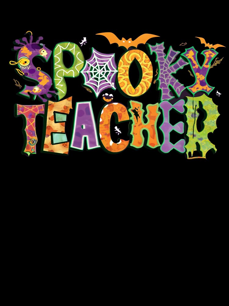 Spooky Teacher Graphics by Craft99