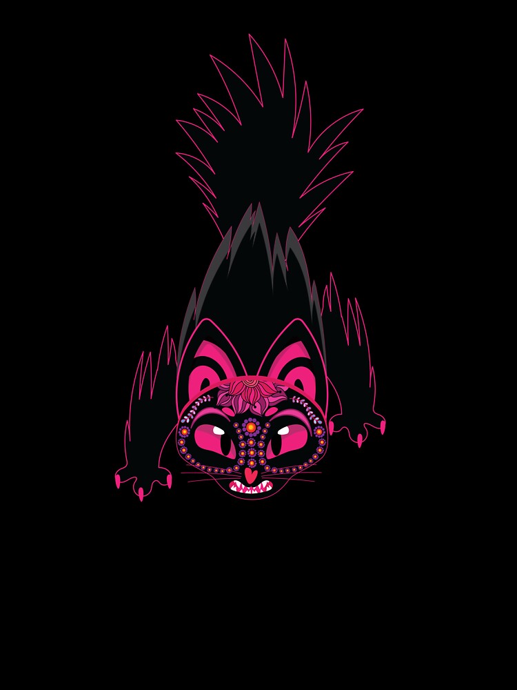 cat sugar skull by yaZzaboy