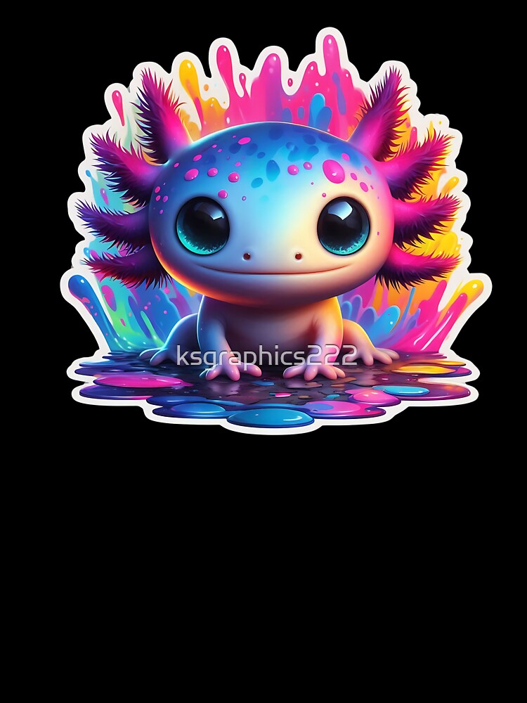 Axolotl Art #175 | Axolotl Lovers by ksgraphics222