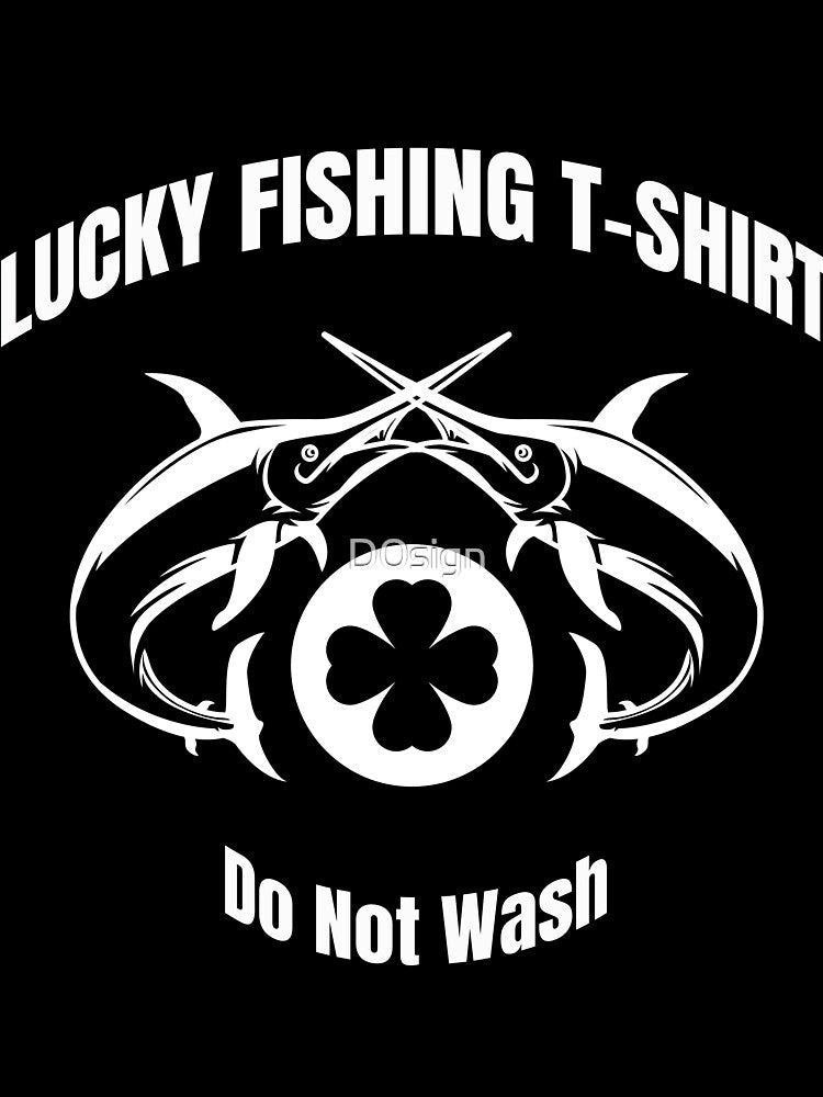 LUCKY FISHING T-SHIRT by D0sign
