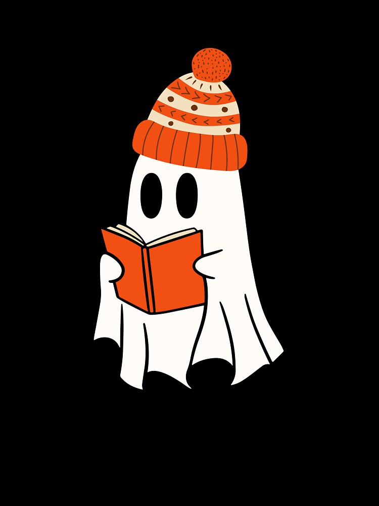 Ghost reading , spooky kindle by DijaCreations