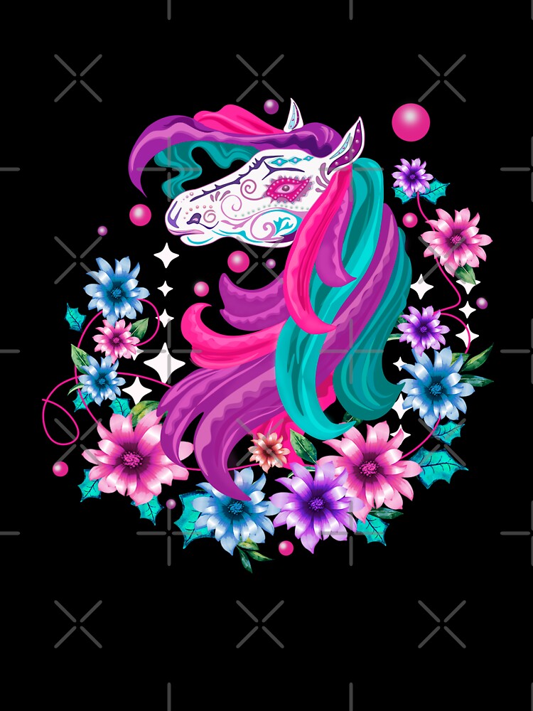 Sugar Skull Unicorn by Gothic Fantasy