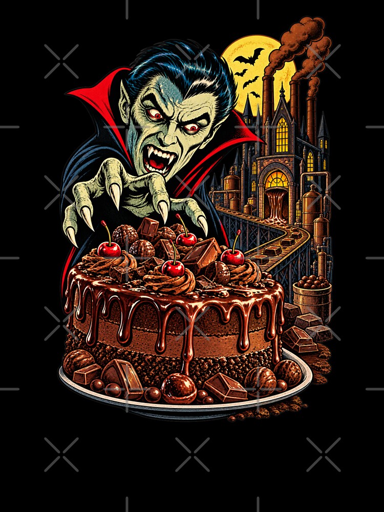Vintage Pulp Comic Halloween Design by timiparkerart