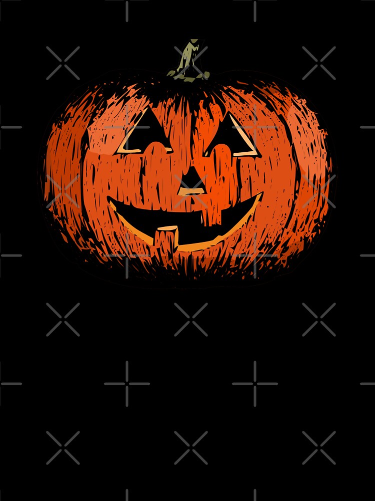Vintage Happy Halloween Pumpkin Cute Antique Retro Throwback Jack-O-Lantern by GhostlyWorld