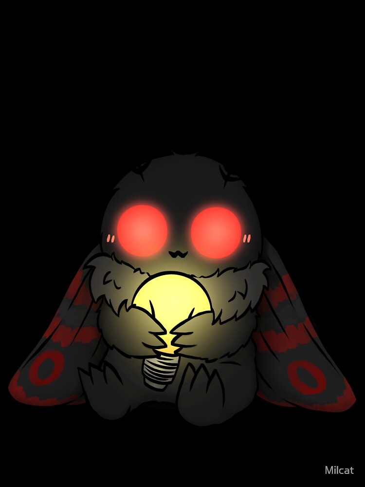 Cute Chibi Mothman by Milcat