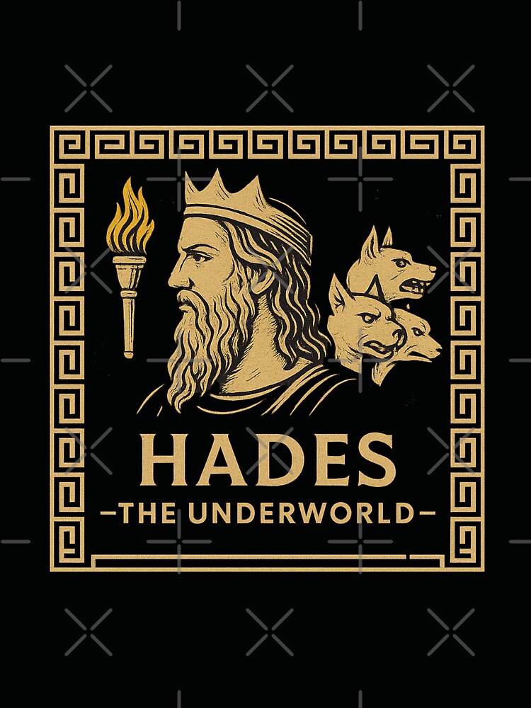 Hades — The Underworld | Greek Mythology Tarot Card by Bratak