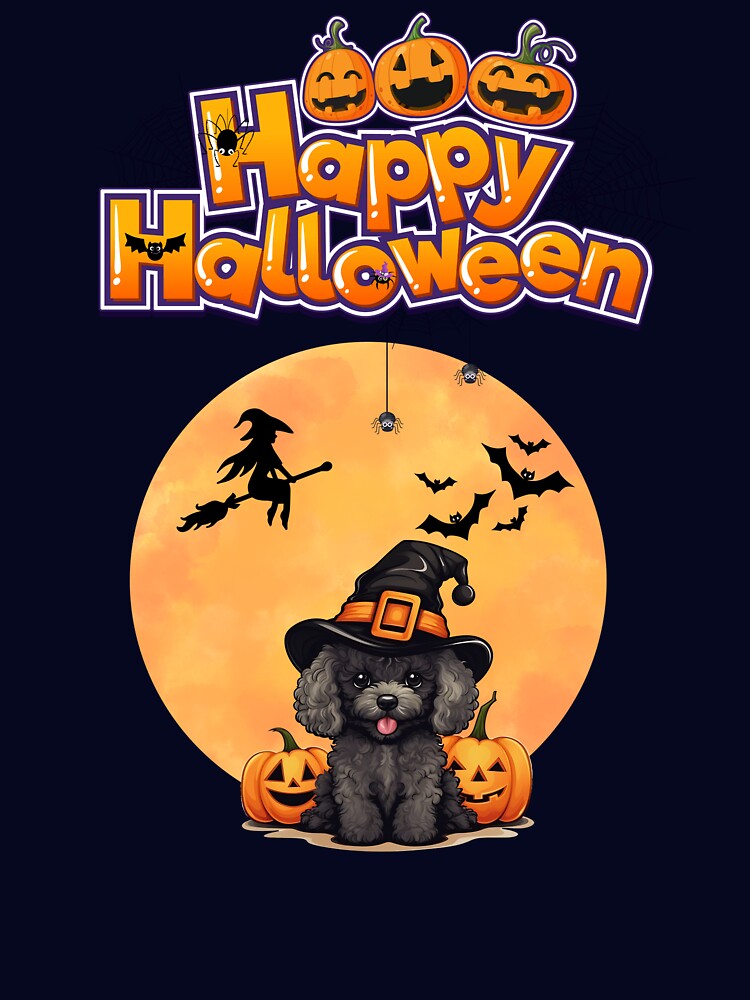 Happy Halloween Dog by SunnyFunnyArt