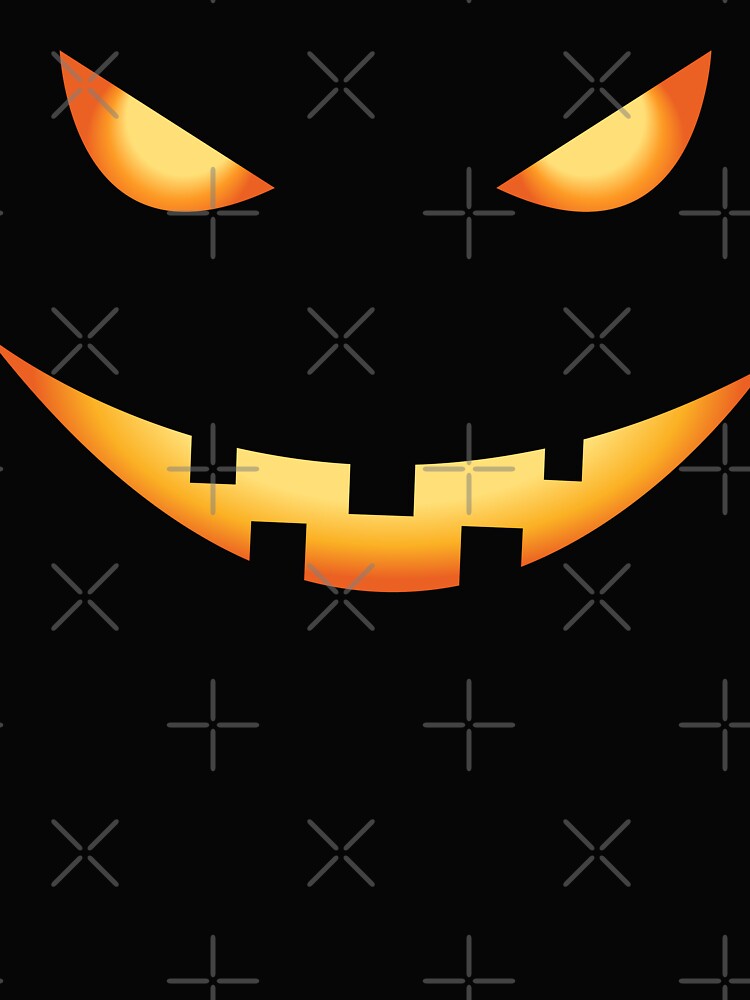 Halloween pumpkin villain face by Animoutique