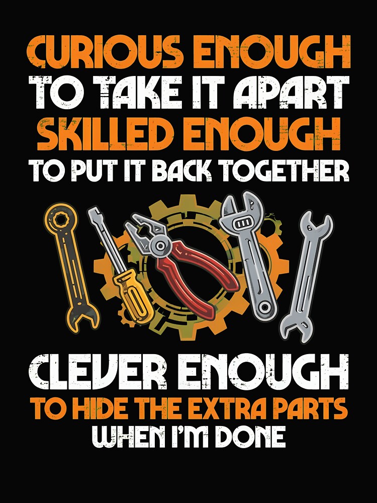 Curious Skilled Clever Mechanic Tool by saresublete