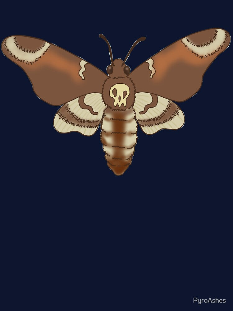 DeathsHead Moth by PyroAshes