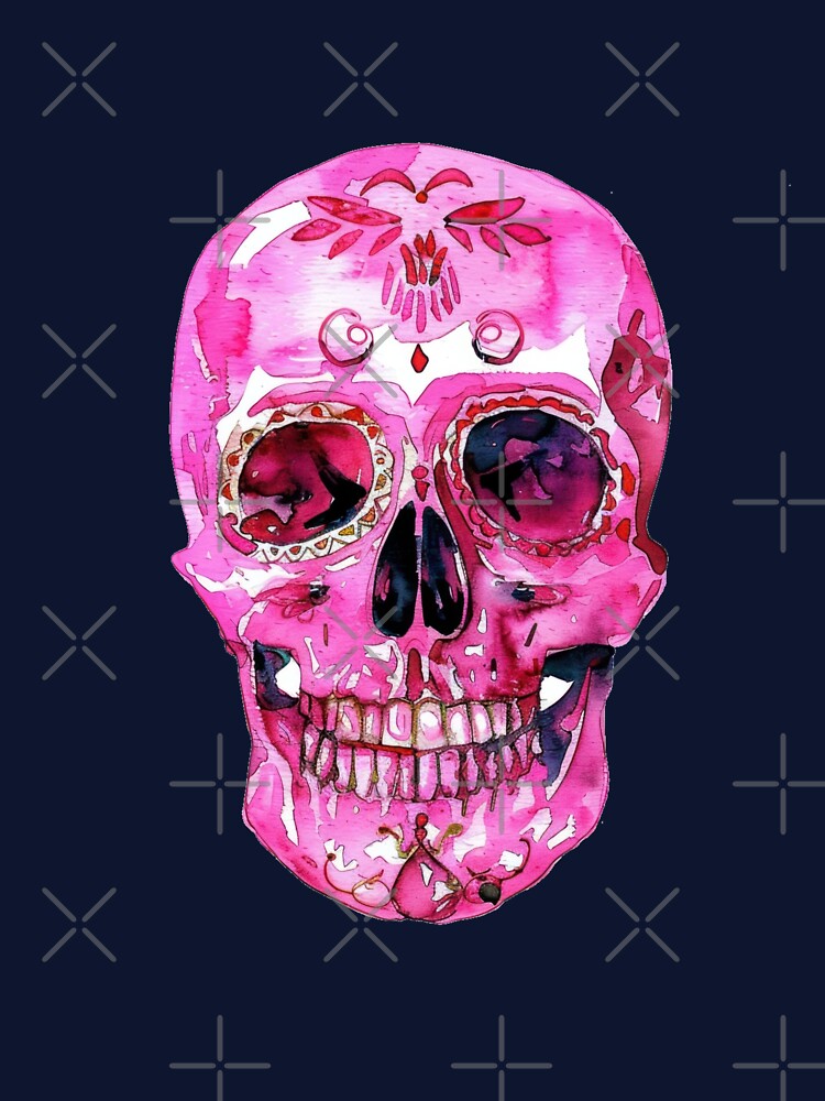 Pink Skull by Mr Reindeer