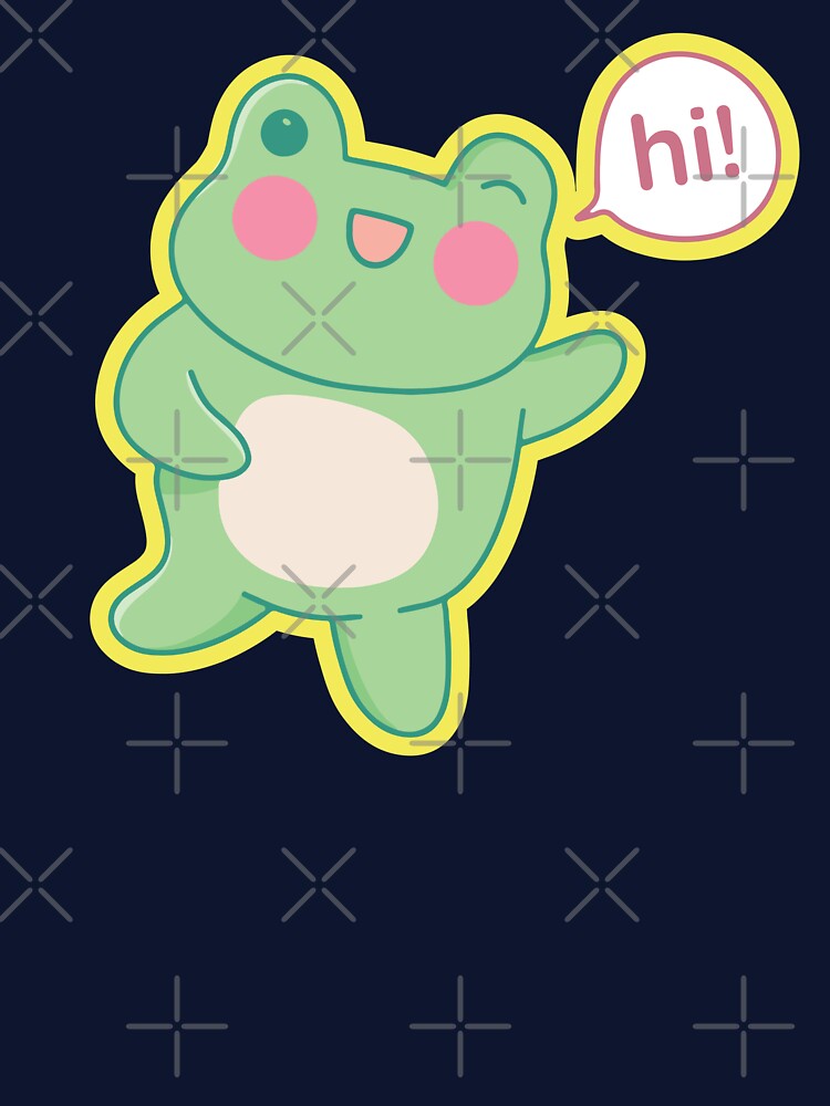 Hi Cute Frog by arrowroses