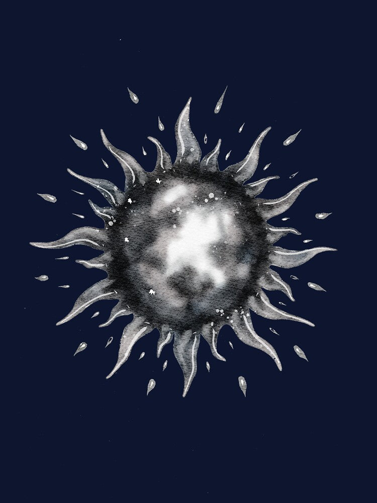 Magic celestial sun by flyingfoxarts